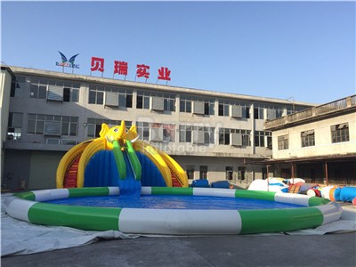 China Factory Custom Made Elephant Inflatable Water Park Australia BY-AWP-116